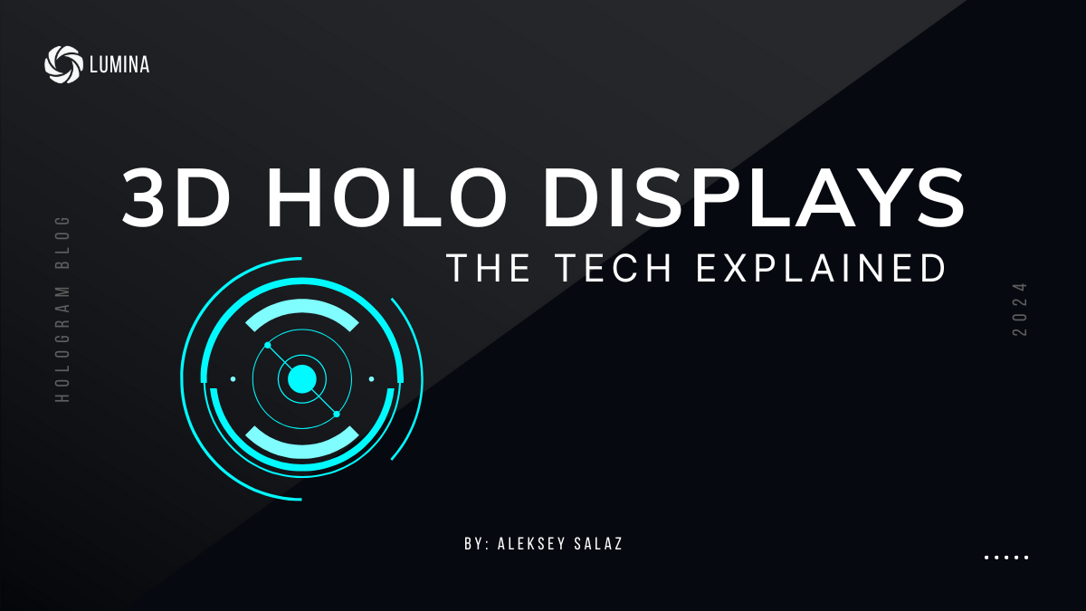 3D Holo Display Graphic - LUMINA