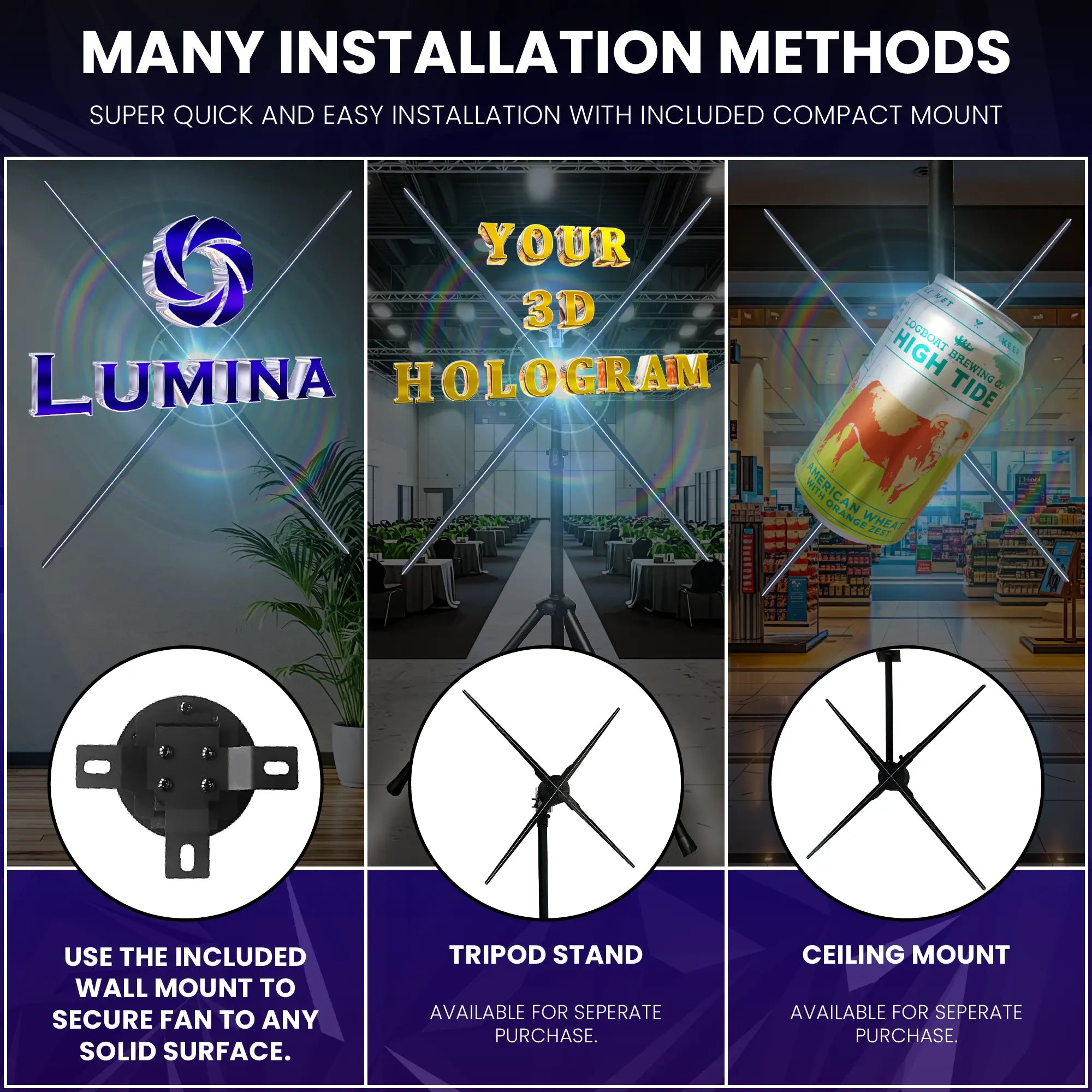 L6 Holographic Fan 39.5