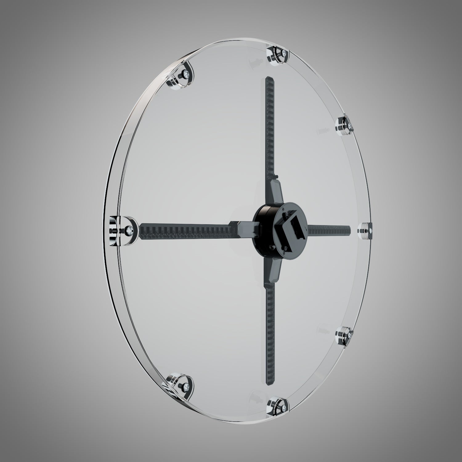 Acrylic Transparent Cover | L4 25.5" Holographic Fan
