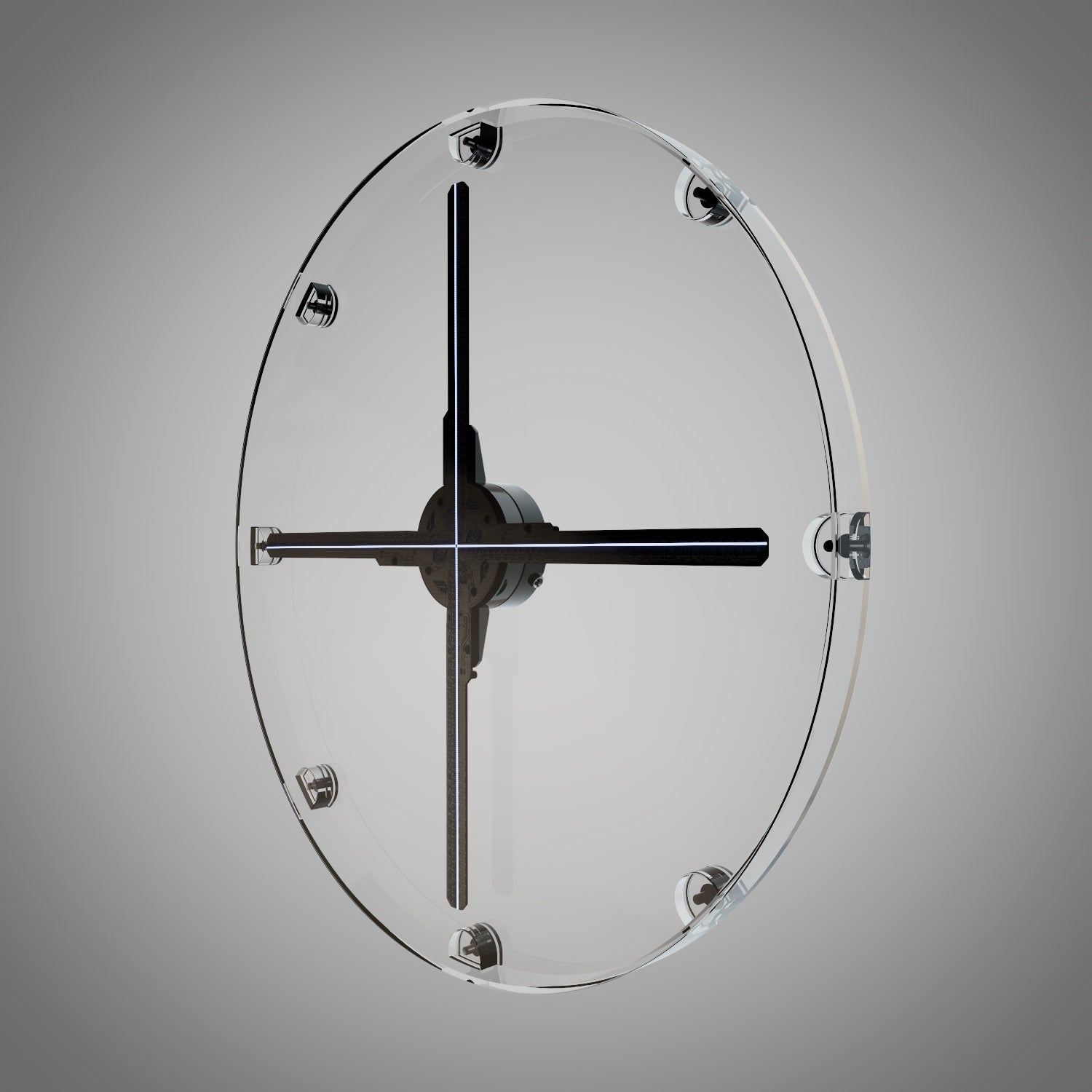 Acrylic Transparent Cover | L4 25.5" Holographic Fan