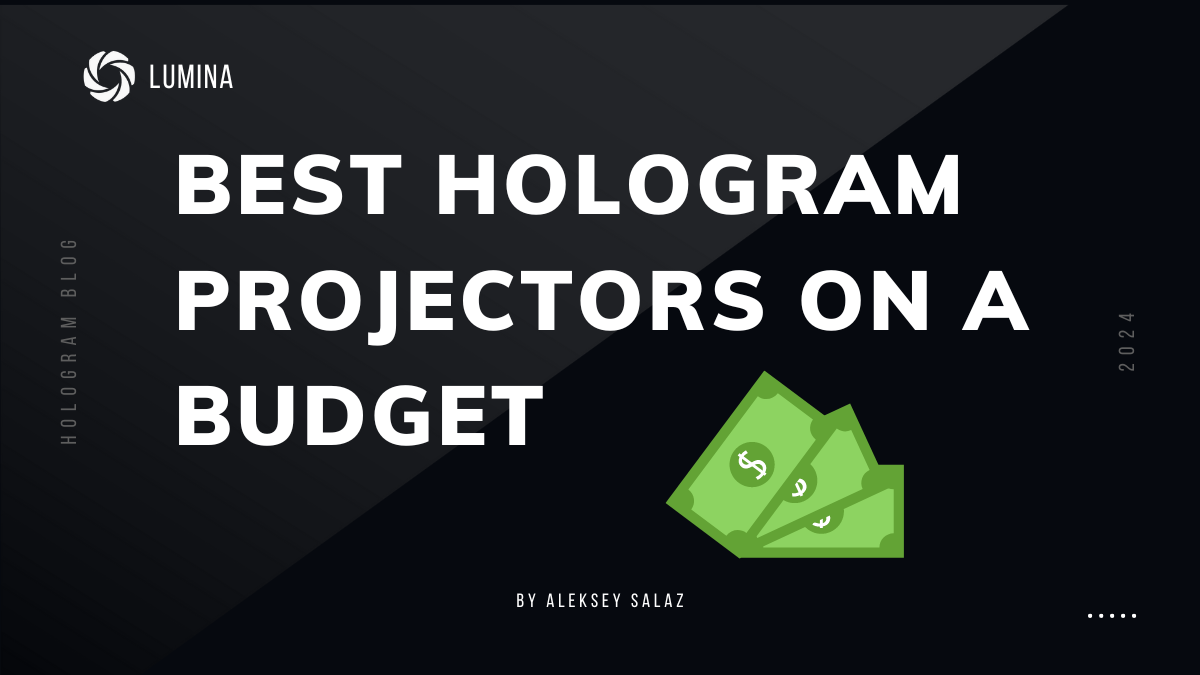 3D Hologram Projector graphic - Lumina