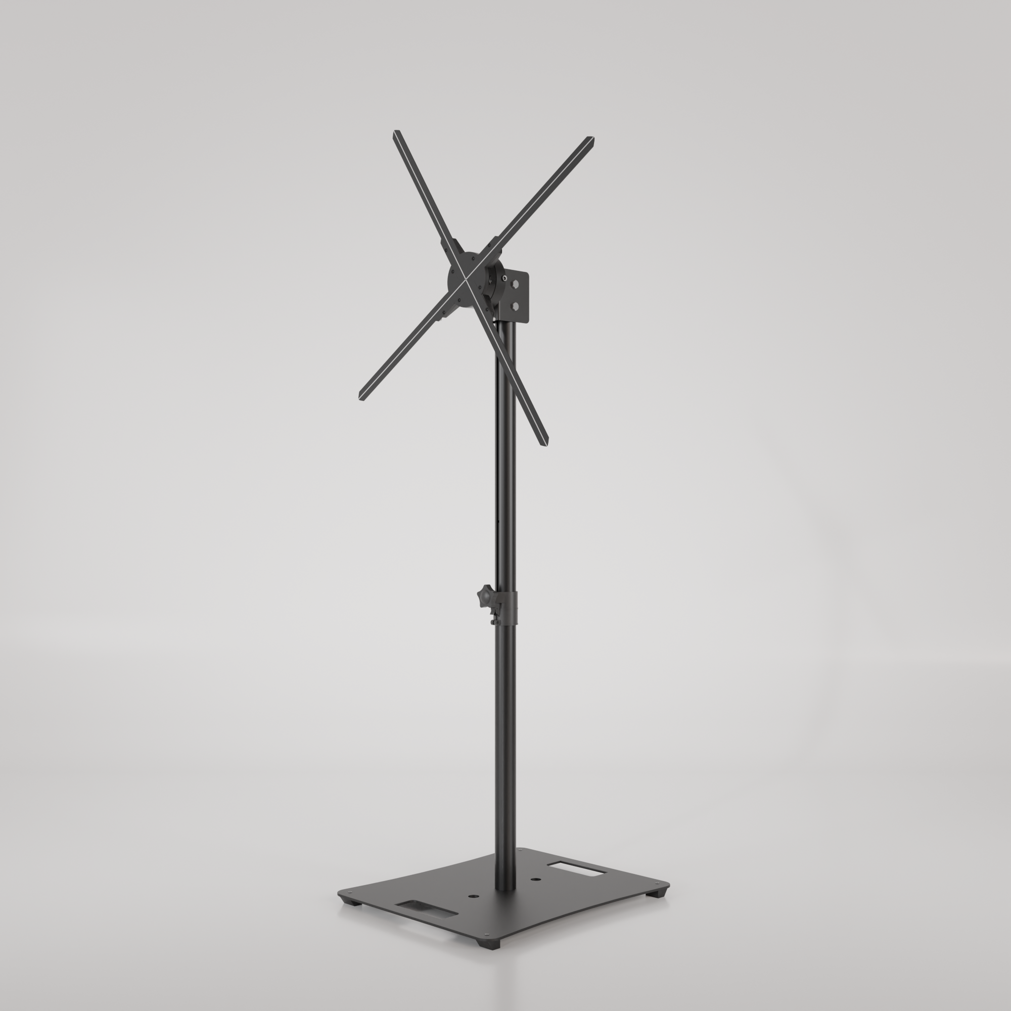 Flat Base Tripod Stand With Mount