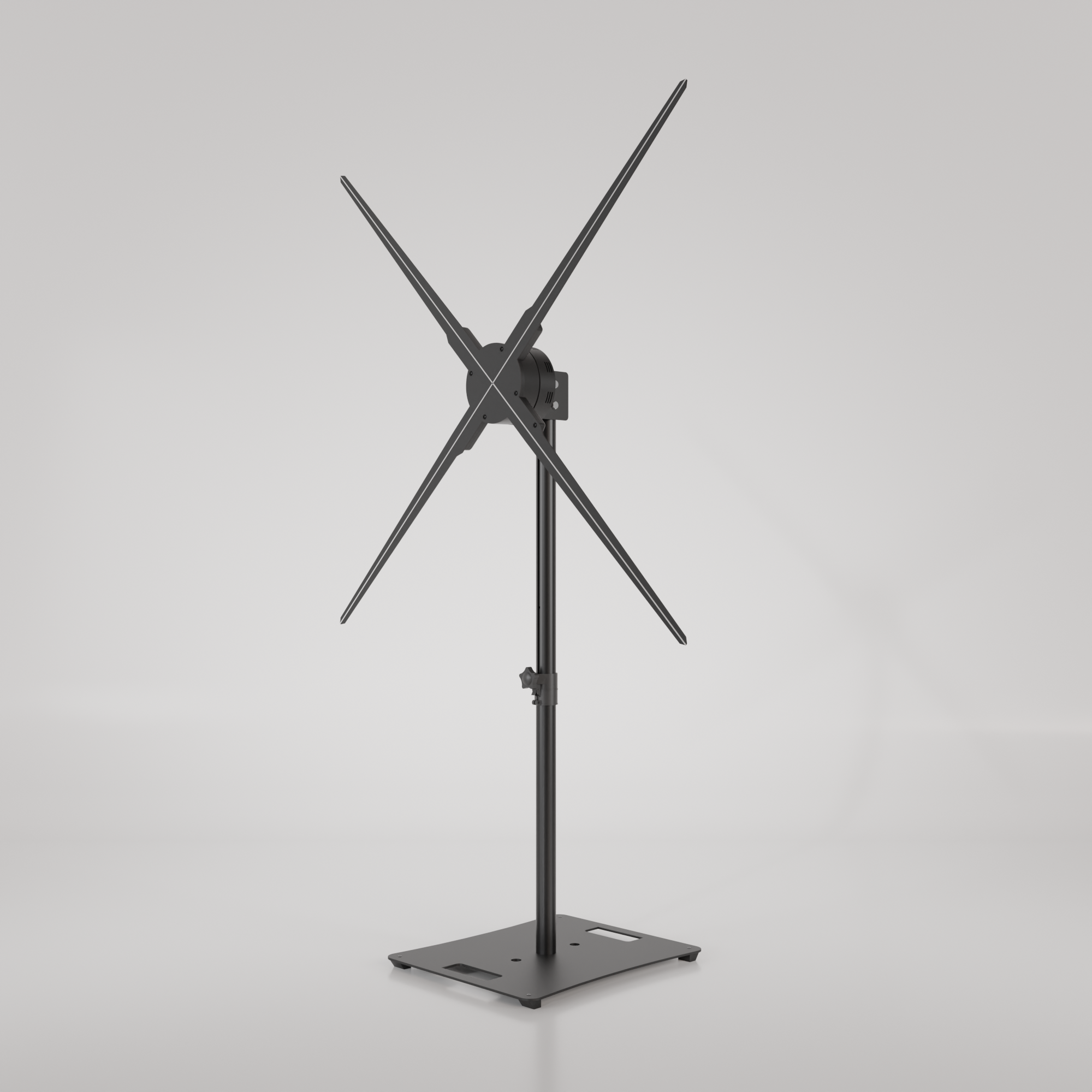 Flat Base Tripod Stand With Mount