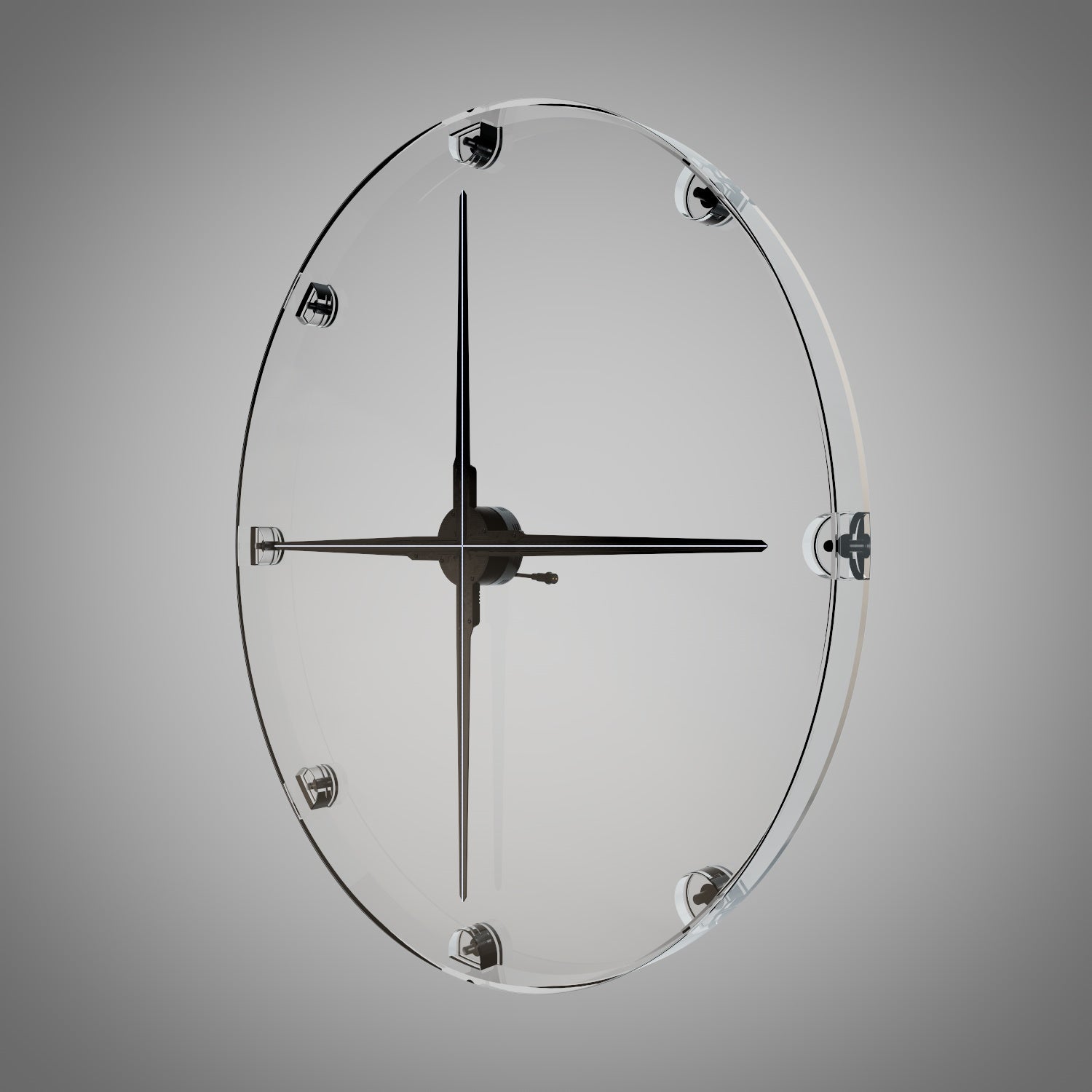 Acrylic Transparent Cover | L6 39.5" Holographic Fan