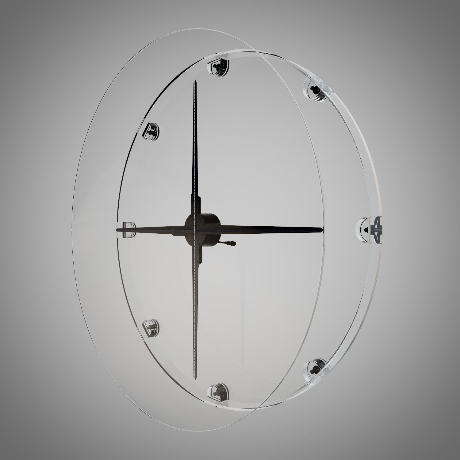 Acrylic Transparent Cover | L6 39.5" Holographic Fan